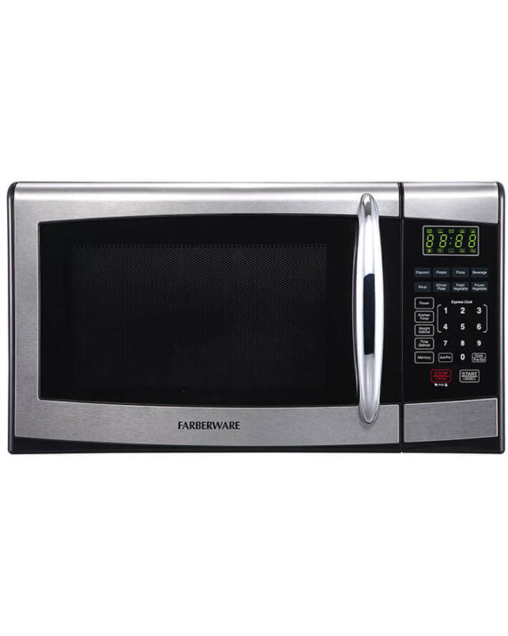 Digital Microwave Oven, Stainless Steel