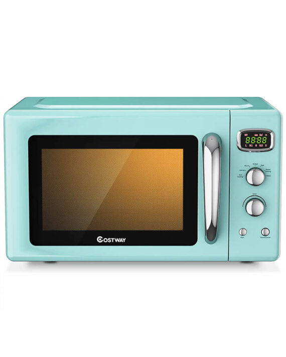 Retro Countertop Compact Microwave Ove